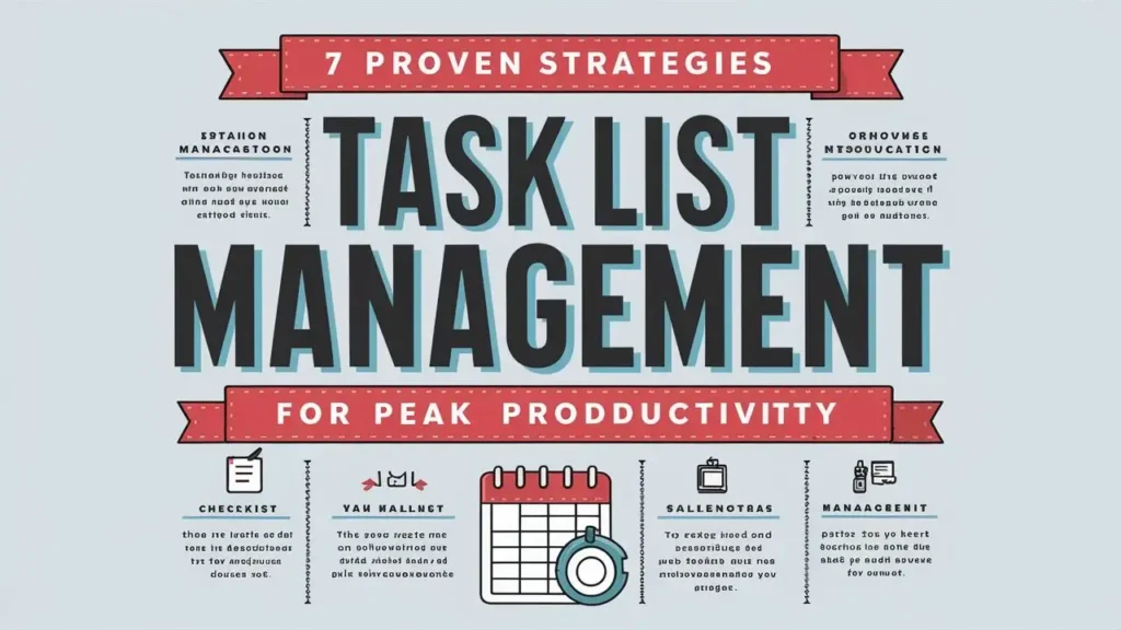 7 Proven Strategies to Optimize Task List Management for Peak Productivity