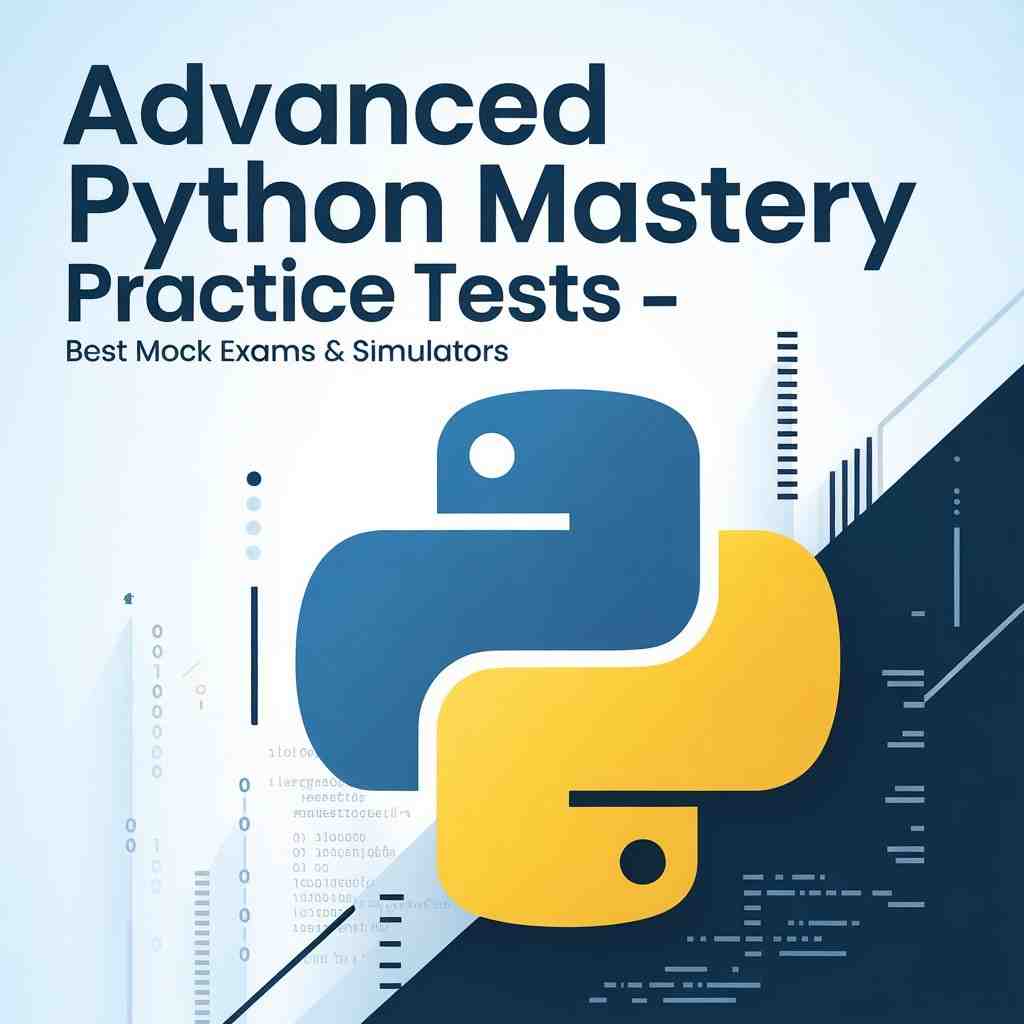 Advanced Python Mastery Practice Tests – Best Mock Exams & Simulators (2026) 8 Advanced Python Mastery Practice Tests