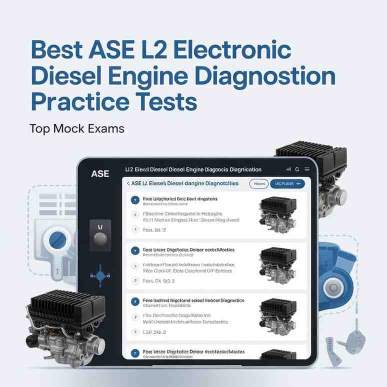 ASE L2 Electronic Diesel Engine Diagnosis Certification