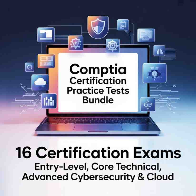 image CompTIA Certification Practice Tests Bundle