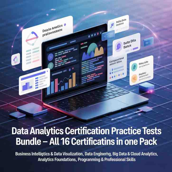 Data Analytics Certification Practice Tests Bundle