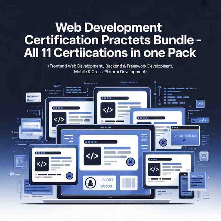 Web Development Certification Practice Tests Bundle