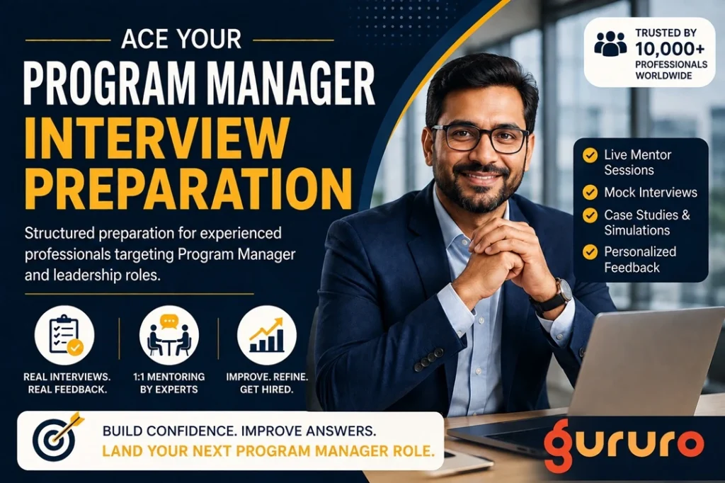 Program Manager Interview Preparation Program image