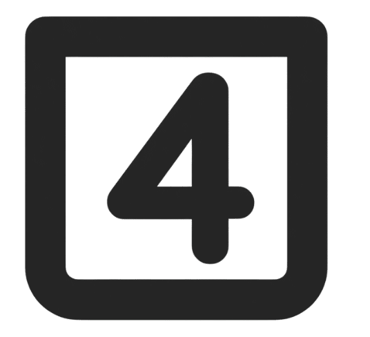number 4 image